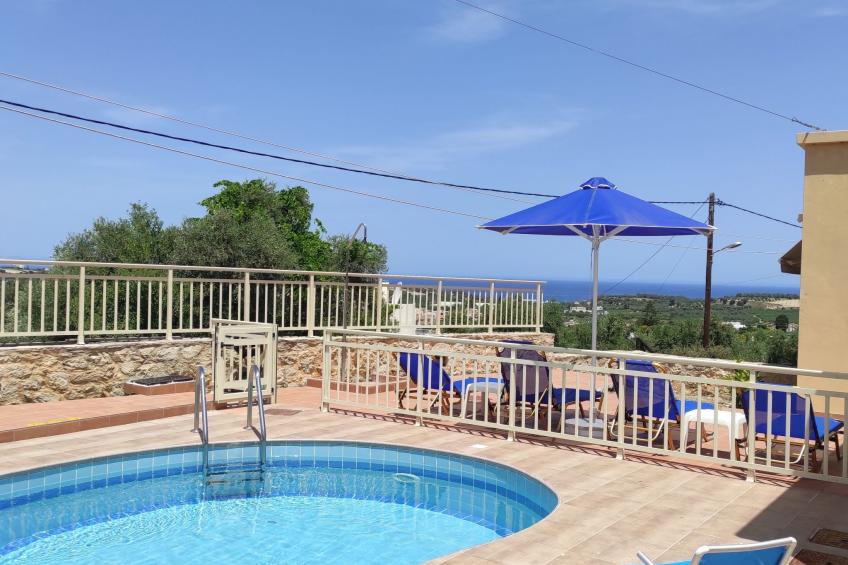 Villa Stefanos, Meerblick, privater Pool, Rethymno - foto 3