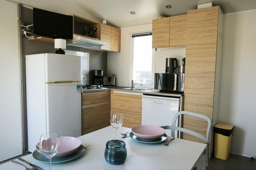 Mobilheim Herz Lauwersoog - Chalet Robbengat 84 - foto 7