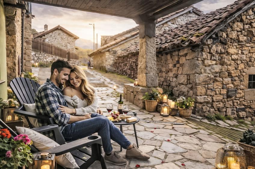 Berghütte mit Terrasse, Kamin und Jacuzzi - foto 12