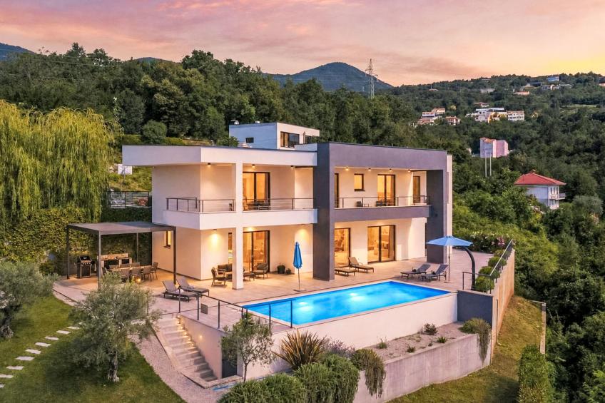 Schönes Ferienhaus Villa Ziganto