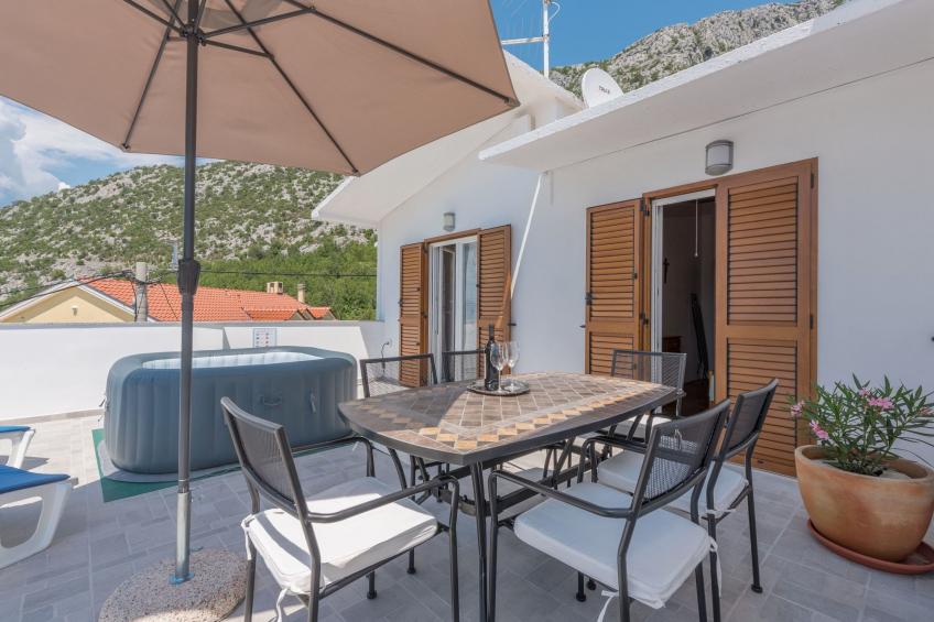 in Gornja Brela mit Sonnenterrasse und Panoramablick - foto 6