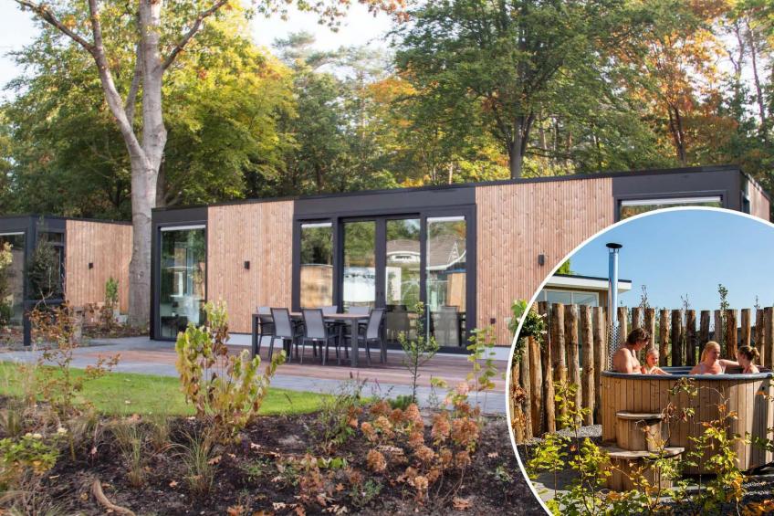 Veluwehoeve 4 people Wellness (Hottub)