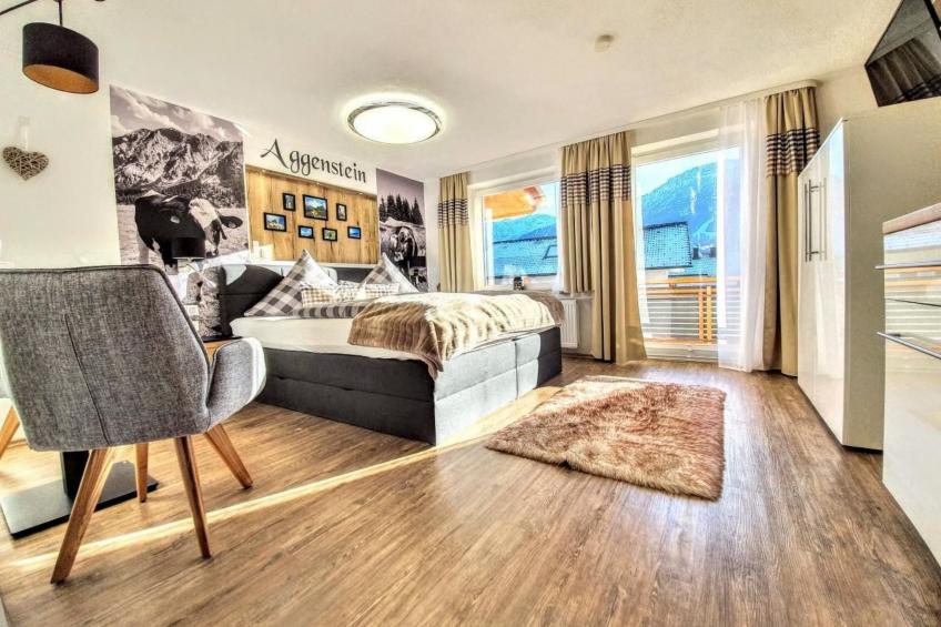 Studio mit Küche, Bad und Süd Balkon und Bergblick - foto 4