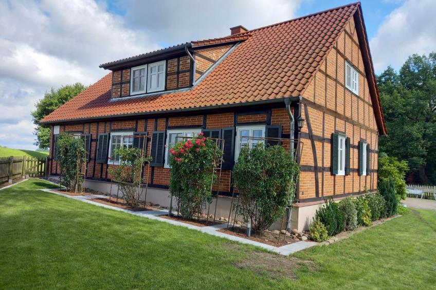 Haus Elbrose inmitten von Rosen mit Elbdeichzugang - foto 21