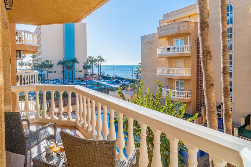 Strand, Golf, Guadalmar Málaga, in der Nähe des Flughafens