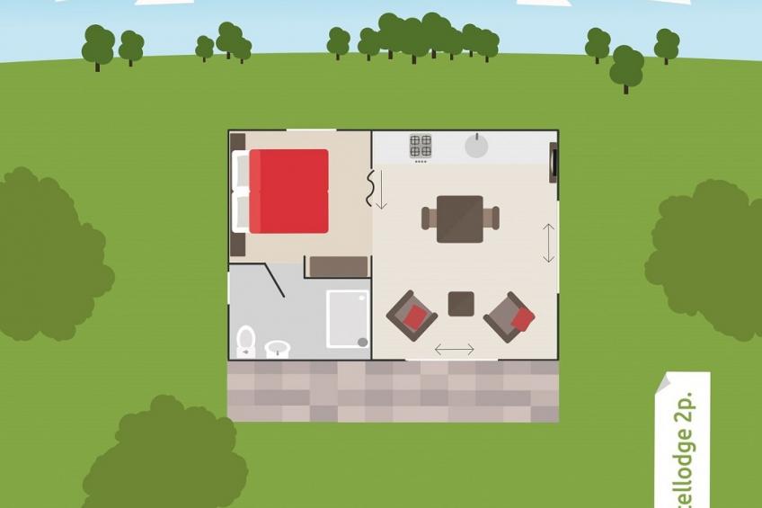 4-persoons Familielodge - foto 24