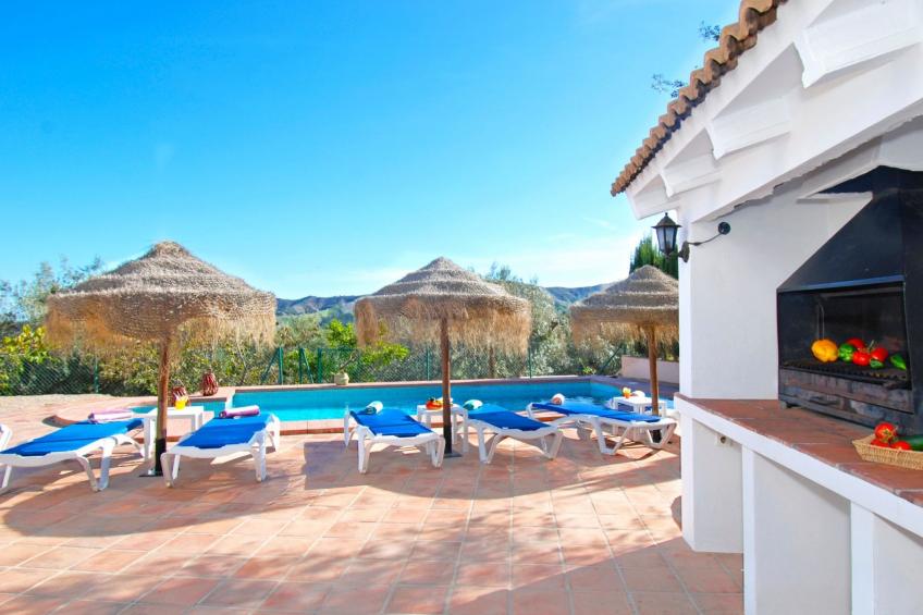Villa Las Palomeras, Wifi, beheizter Pool, AC. - foto 46