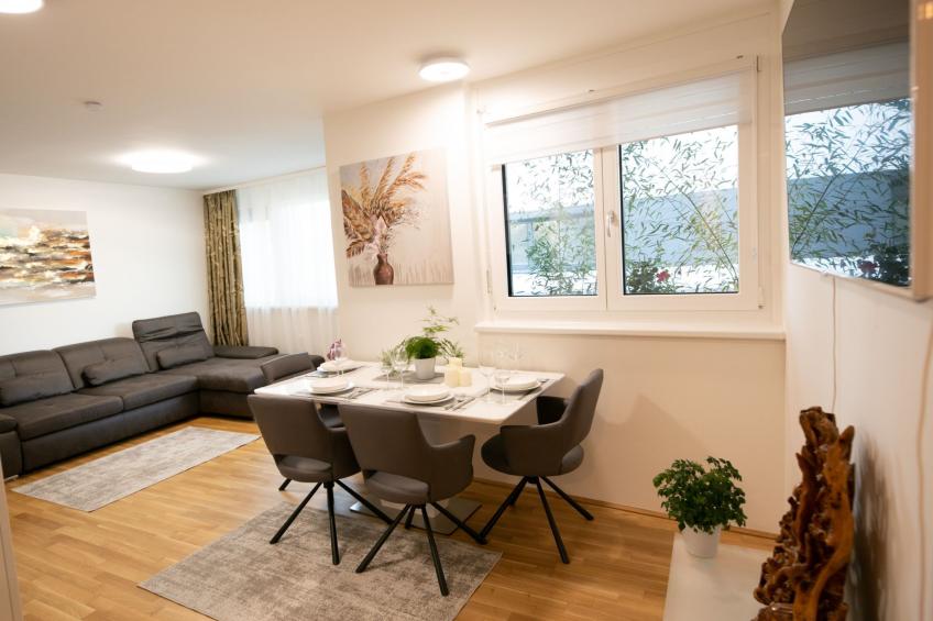 Moderne Wohnung in Kaisermühlen mit Garten und Panoramablick - foto 10
