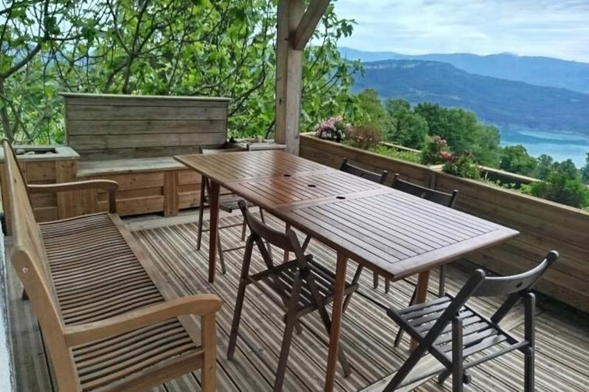 Le Petit Belvédère: Chalet Avec Piscine & Vue Lac - foto 18