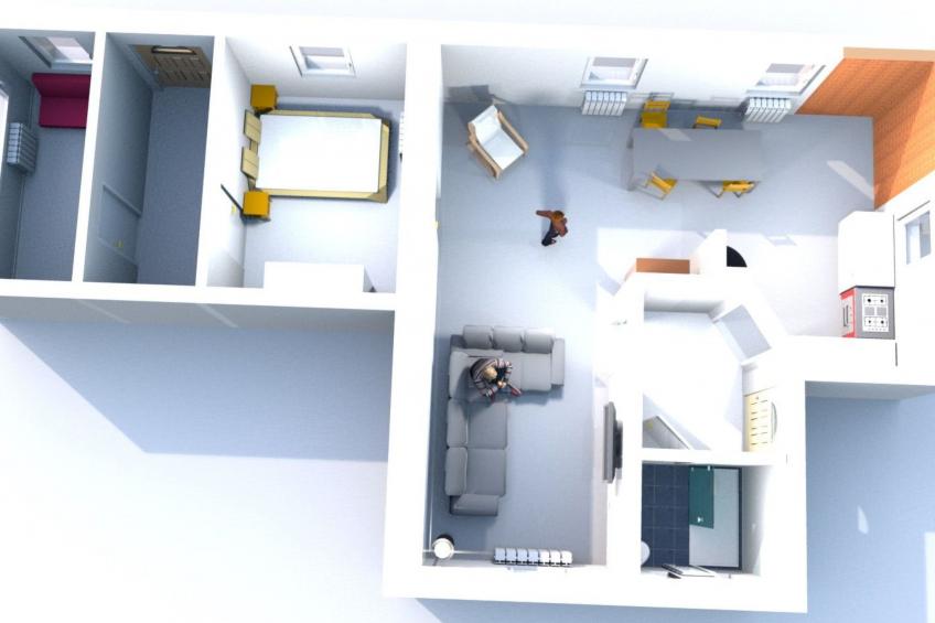 Helle und moderne Ferienwohnung mit Terrasse - foto 9