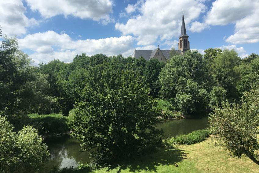 Appartement mit Balkon