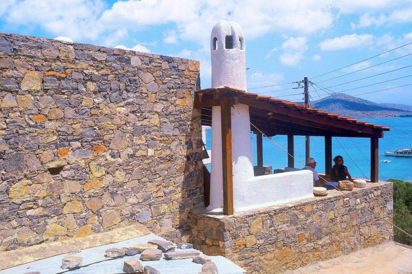 Meerblick-Ferienhaus Argyro in Mavrikiano. - foto 5