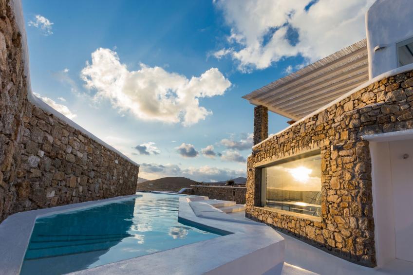 The Beach House Mykonos - privater beheizter Pool