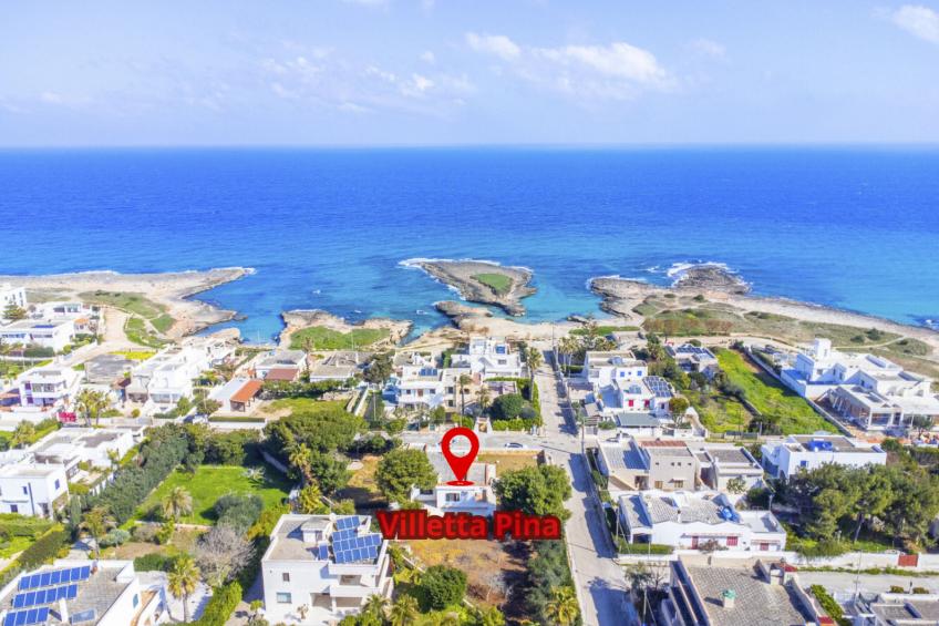 Villetta Pina 50 m vom Sandstrand und Parkplatz entfernt