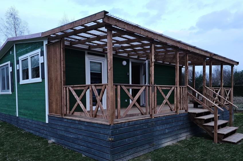 Ganzjährig bewohnbares Ferienhaus - grün - foto 4