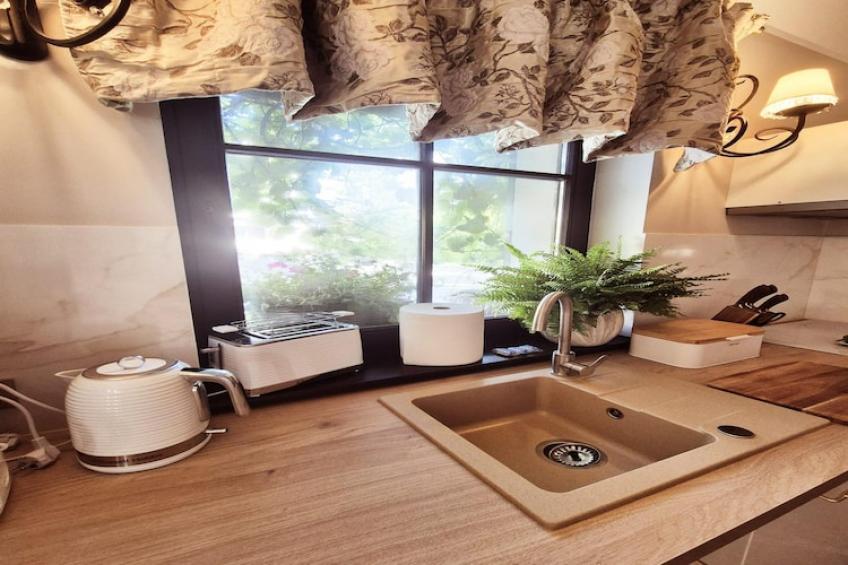 Dom wakacyjny z sauną i jacuzzi dla 4 osób Lubin - foto 7