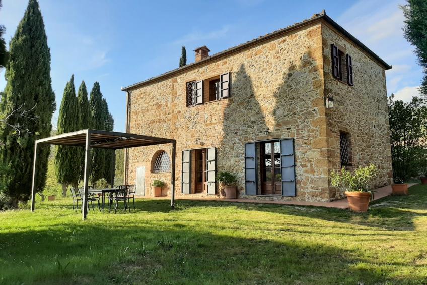 Haus Banditello, Blick auf das Tal von Montepulciano