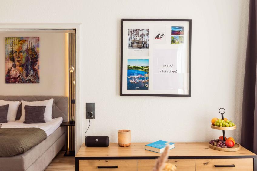 Schiller Apartment im Zentrum von Hof. Küche, Parkplatz, 250MBit Wlan - foto 26