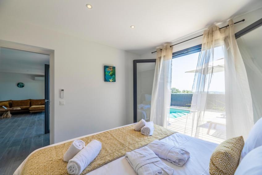 Résidence PV Les Terrasses d'Arsella House - 8 people - 4 bedrooms - Air conditioned - 7m private swimming pool - Terrace - foto 17