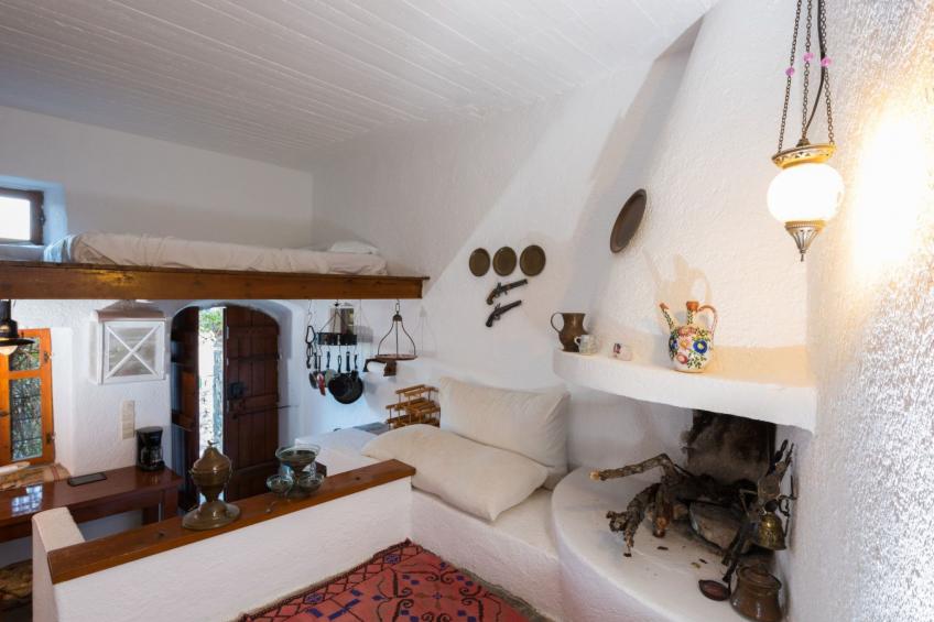 Meerblick-Ferienhaus Argyro in Mavrikiano. - foto 15