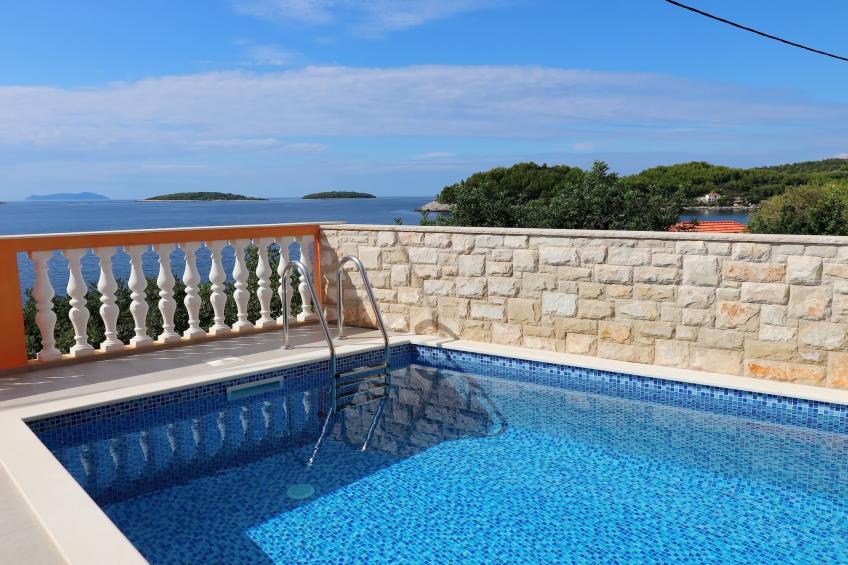 Holiday Home Adriatic View-Five Bedroom Holiday Home with Pool and Sea View - foto 18