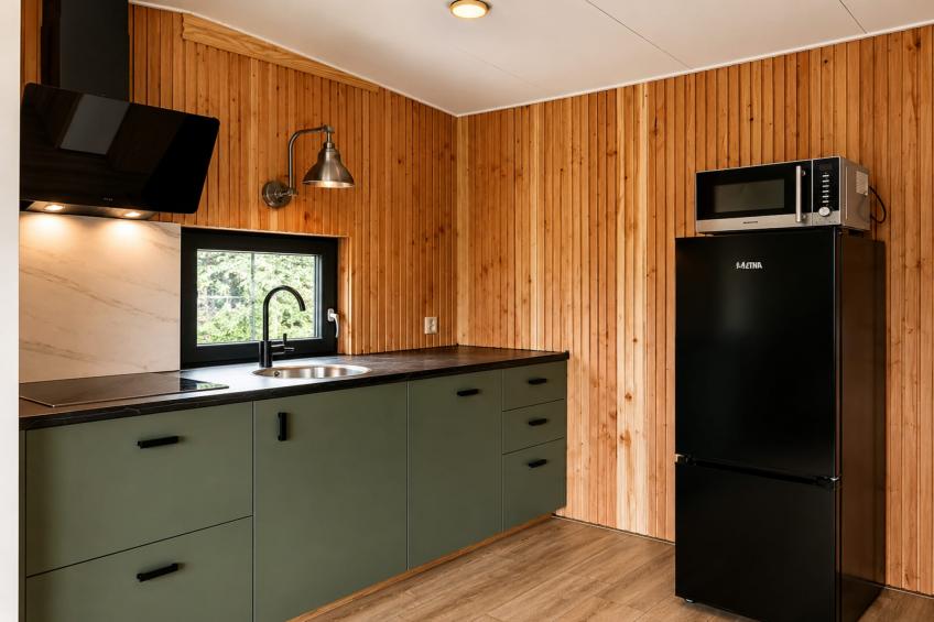Knus chalet In een rustige omgeving met vijver - foto 9