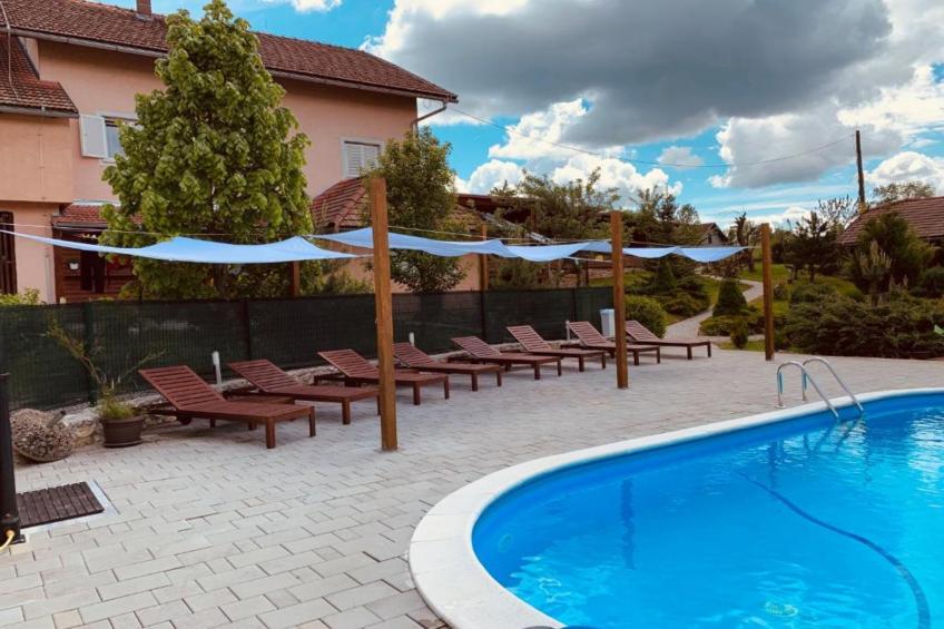 Villa Rubcic - Studio Apartment with Terrace and Poold View (4) - foto 12