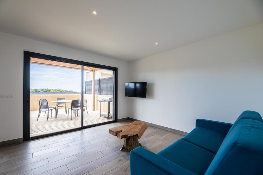 Résidence PV Les Terrasses d'Arsella Apartment - 6 people - 2 bedrooms - Air conditioned - Terrace - foto 10
