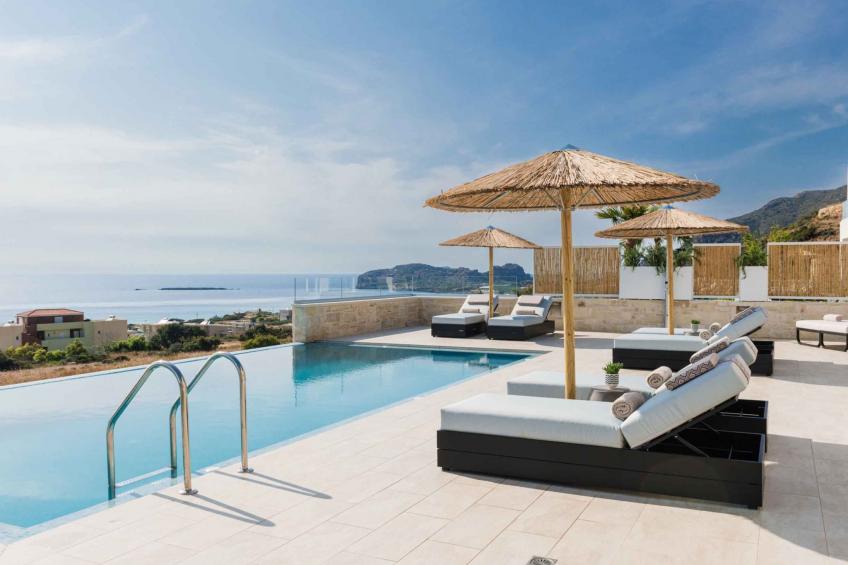 Actea Seaview Villa I ''Free''beheizter Pool, 800m Meer