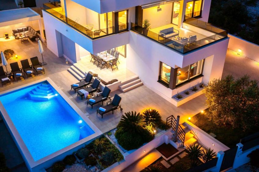 Luxuriöse Villa Dolce Vita direkt am Meer mit privatem Pool und Parkplatz - foto 28