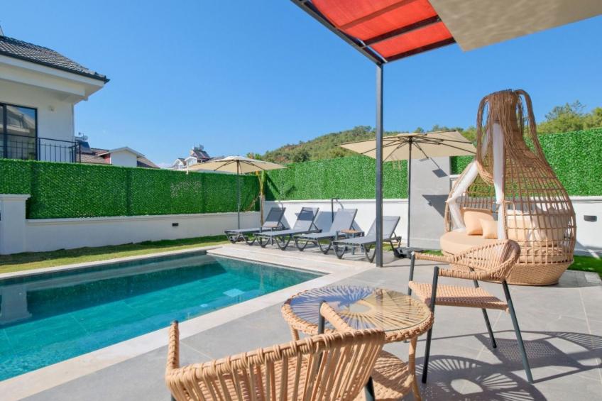 Große Villa in Fethiye Ausserhalb im grünen - foto 16