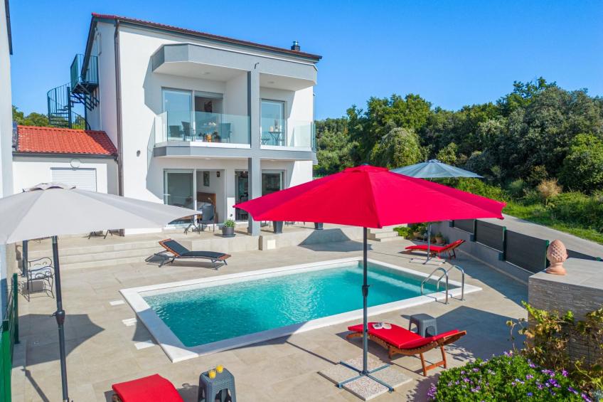 für 7 Personen und 1 Kind in Segotici, Istrien (Südküste von Istrien) - foto 2