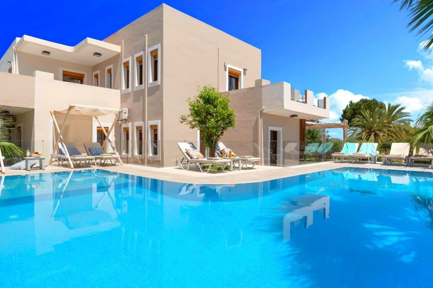 in Paralia Kourna mit Grill, Terrasse und Garten - foto 7