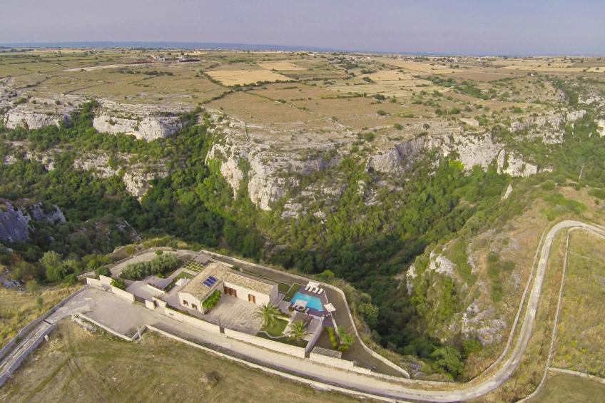 Komfortable Villa Castello - Blick auf Cava d'Ispica - foto 3