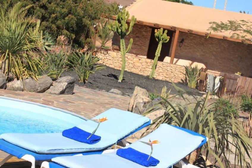 Typisches kanarisches Steinhaus mit privatem Pool in Tuineje - foto 3