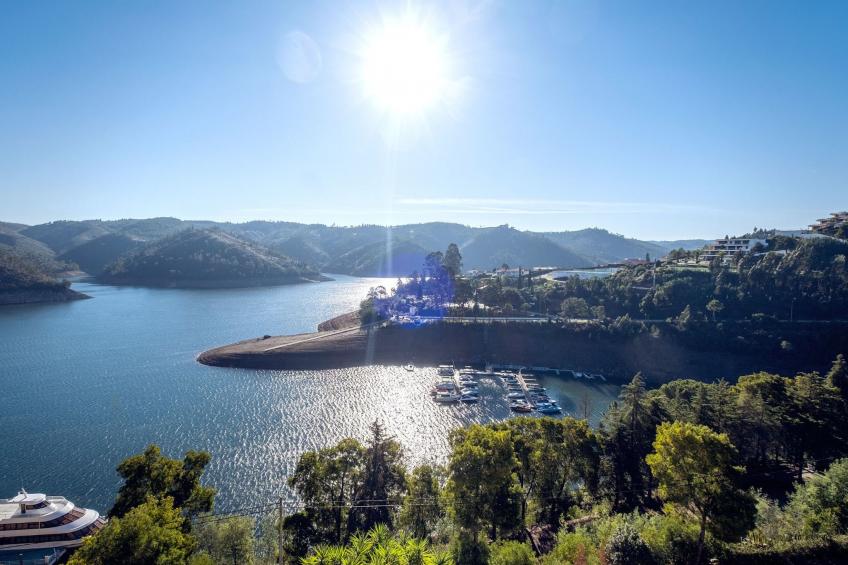 Ferienvilla "Blue Lake House" mit Sauna