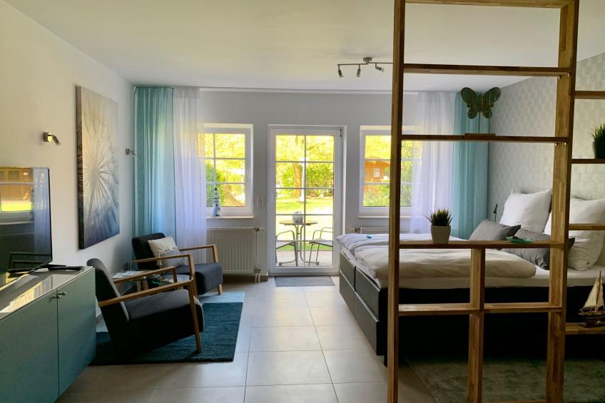 Studio-Appartement mit Terrasse