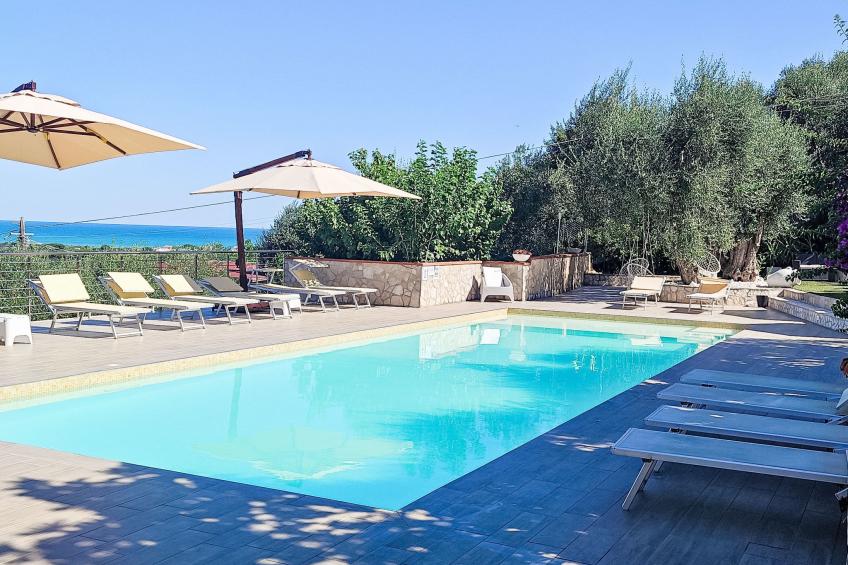 Quadrilocale in villa con piscina - foto 29