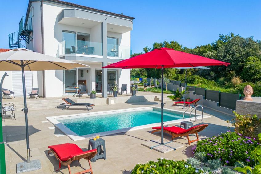 für 7 Personen und 1 Kind in Segotici, Istrien (Südküste von Istrien) - foto 12