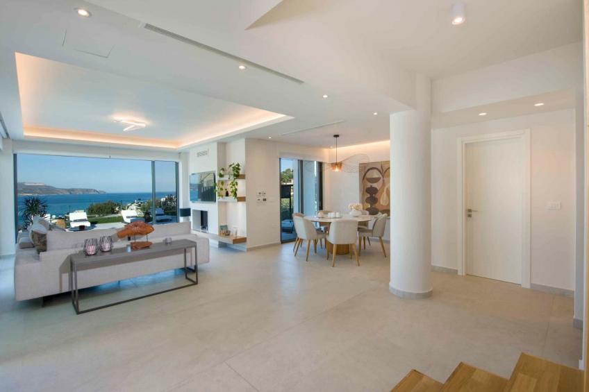 Kalyves Royal Villa-''Gratis''beheizter Pool, Fitnessraum, Meerblick - foto 13