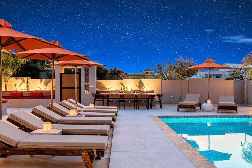 mit Privatpool für 24 Personen in Paralia Kourna, Kreta - foto 2