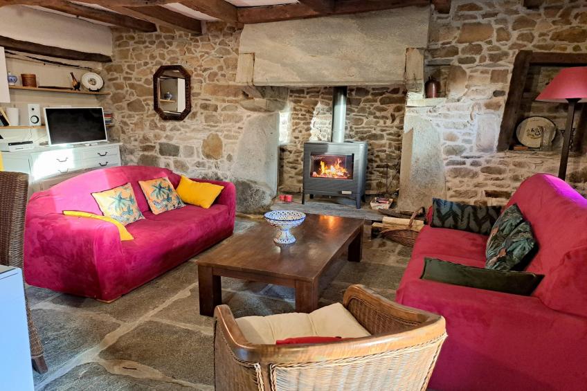 Granitsteinhaus in Guimaëc