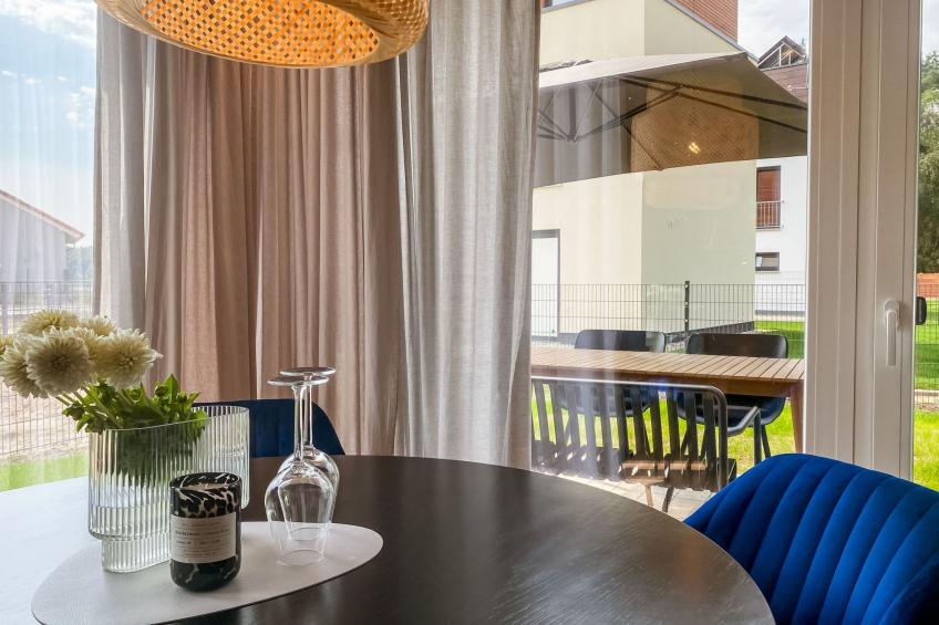 Modernes Ferienhaus mit Sauna, Seeblick, Dachterrasse und Garten - foto 9