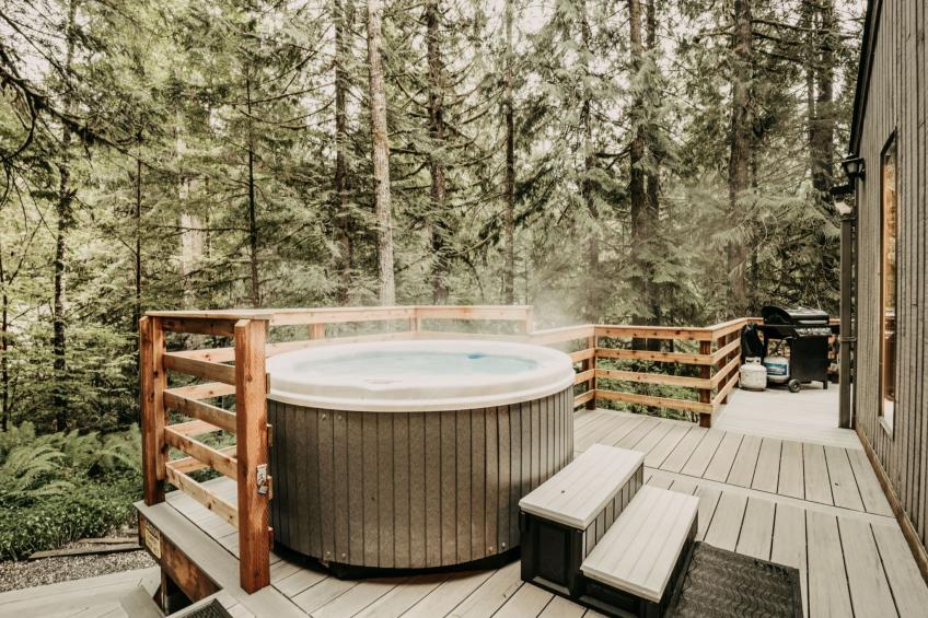 Hütte "Snowline" mit gemeinschaftlichem Pool - foto 22