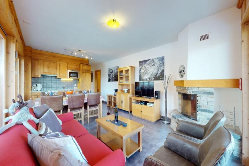 Hauts de Veysonnaz HV1 010 - SAUNA apartment 6 per - foto 9