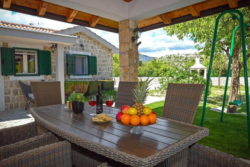 Freistehendes Ferienhaus in Duge Njive mit Privatem Pool - foto 37