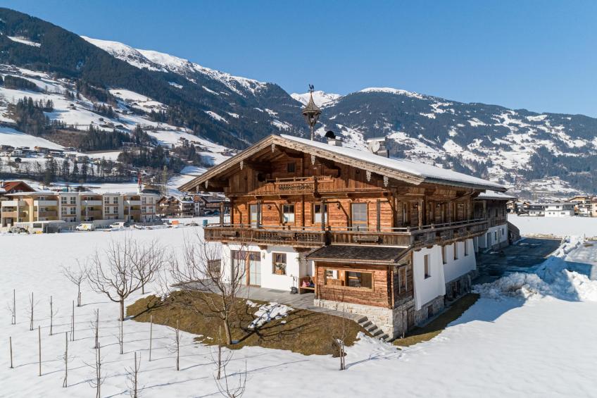 Blick zum Mayrhofen