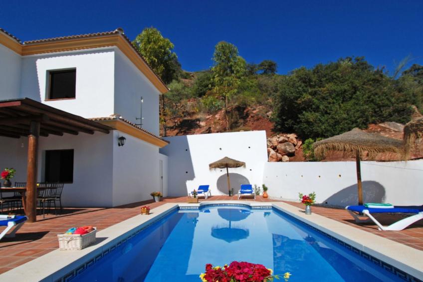 Torcal 1 Comares, Beheiztes Schwimmbad, Wechselstrom, 8 Pers - foto 9