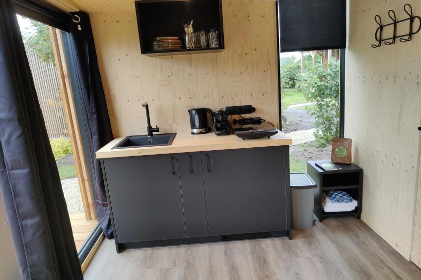 Wetland Cabin 2 persoons (op Boetiekpark de Kas, Scherpenzeel, Friesland) - foto 4