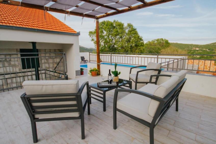 Tranquil Getaway Villa Prapatnica with Pool and Garden - Three  Bedroom Villa with Pool - foto 10